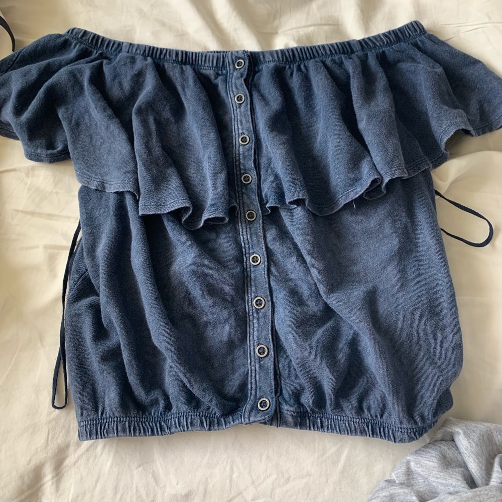 free people off the shoulder shirt